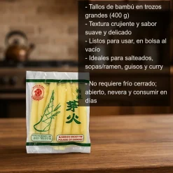 Tallos de bambú - 400g