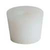 Tapón de silicona con agujero - 47/55/17