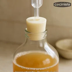Tapón de silicona con agujero - 23/29/9