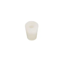 Tapón de silicona con agujero - 14/18/9 mm