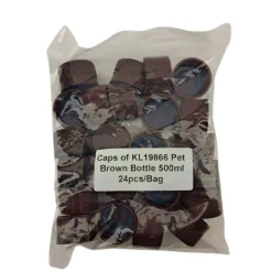 Tapones de rosca para botella PET - 24 unidades