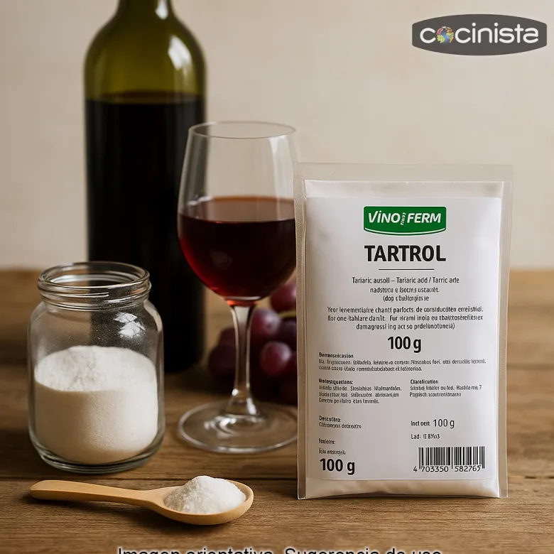 Tartrol - ácido tartárico - 100g