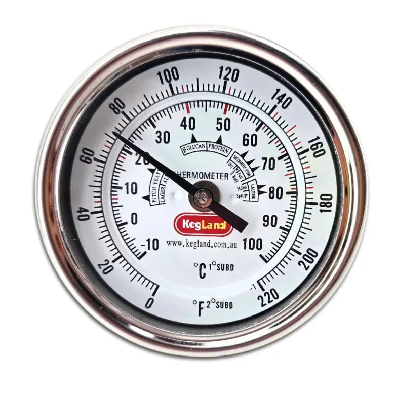 Termómetro bimetálico - 13cm