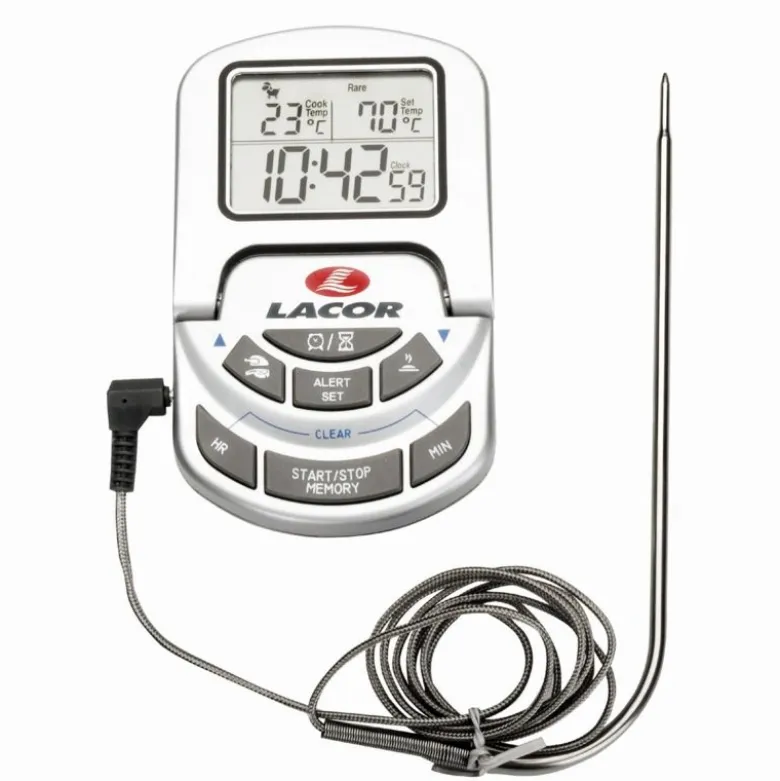 Termómetro digital para horno con sonda