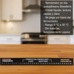 Termómetro en tira de Brewferm