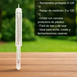 Termómetro protegido - 0 a 120ºC