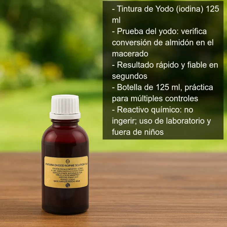 Tintura de Yodo - 125ml