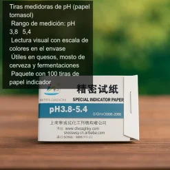 Tiras medidoras de pH - 100 ud