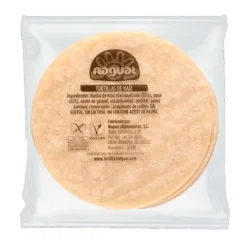 Tortilla de Maíz Blanco 15cm - 20 uds