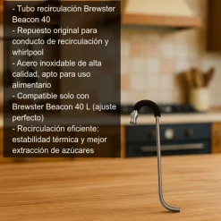 Tubo recirculación Brewster Beacon 40