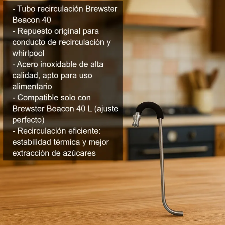 Tubo recirculación Brewster Beacon 40