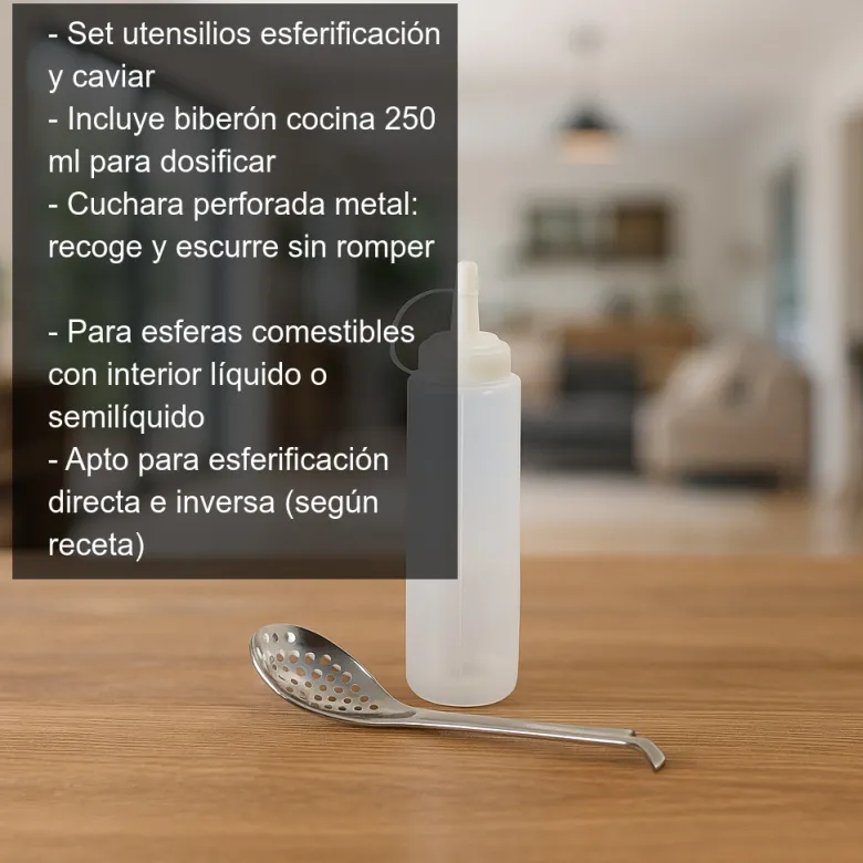 Utensilios para caviar