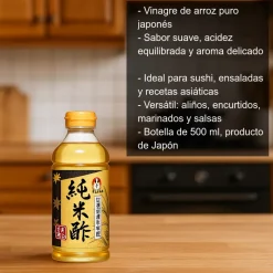 Vinagre de arroz puro - 500ml