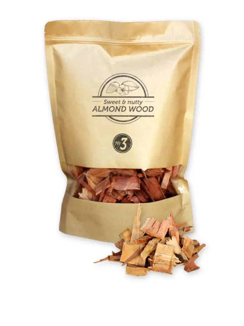 Viruta de madera de almendro para ahumar - 1,7L