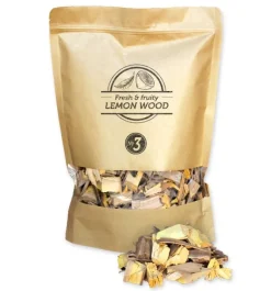 Viruta de madera de limonero para ahumar - 1,7L