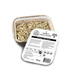 Viruta de madera de olivo para ahumar - bandeja de 400ml