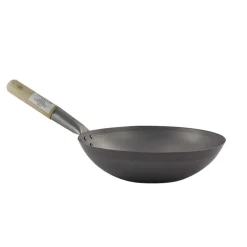 Wok en acero al carbono - 30cm