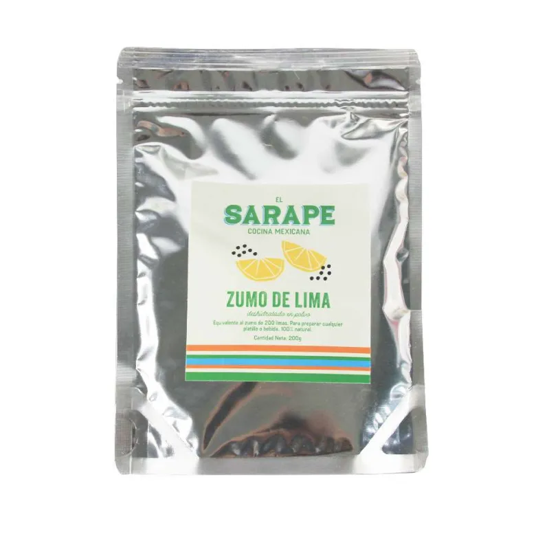 Zumo 100% de lima deshidratada en polvo - 200g